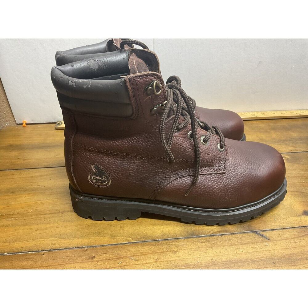Georgia Boot Oiler G6174 Waterproof Steel Toe Work Boots Mens Size 11.5M